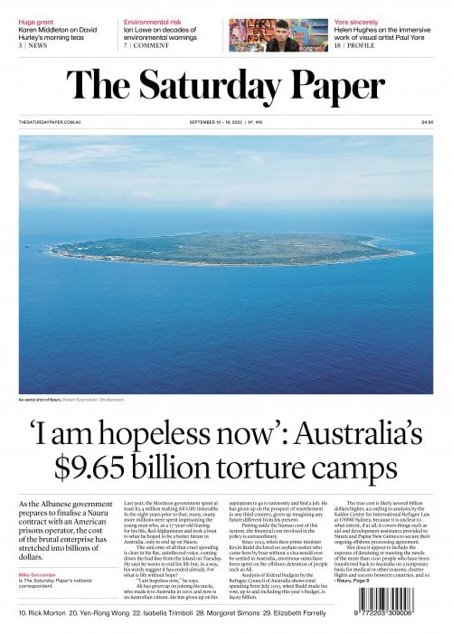 Read edition September 10 – 16, 2022 