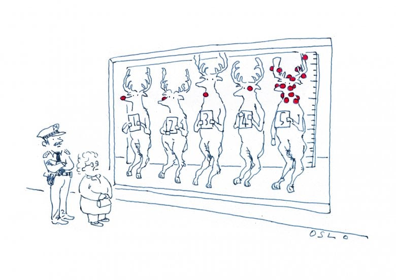 Cartoon image, links to full cartoon page