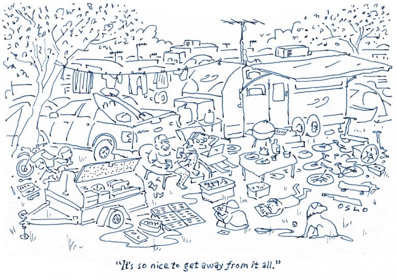 This week's cartoon Cartoon image, links to full cartoon page