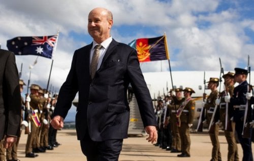 Image for article: ‘Level-headed and respected’: Mr Moriarty goes to Washington