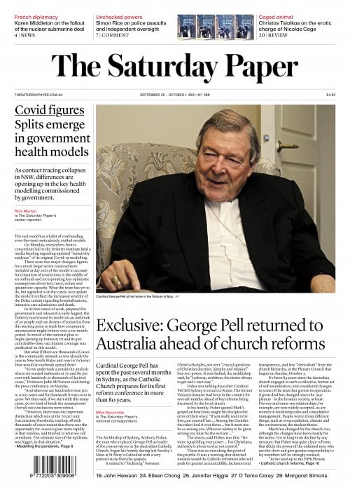 Read edition September 25 – October 1, 2021 