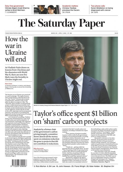 Read edition March 26 – April 1, 2022 