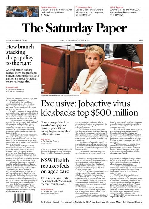 Read edition August 29 – September 4, 2020 