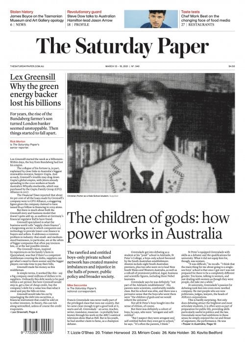 Read edition March 13 – 19, 2021 