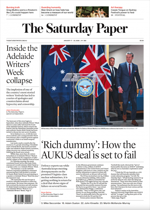 Read edition January 17 – 23, 2026 