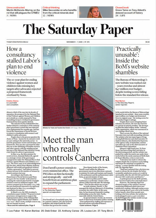 Read edition November 1 – 7, 2025 