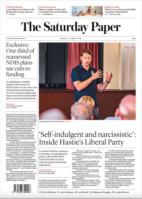 Read edition January 10 – 16, 2026 