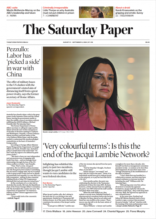 Read edition August 31 – September 6, 2024 