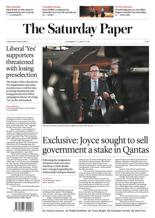 Read edition September 9 – 15, 2023 