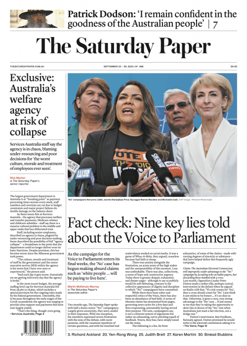 Read edition September 23 – 29, 2023 