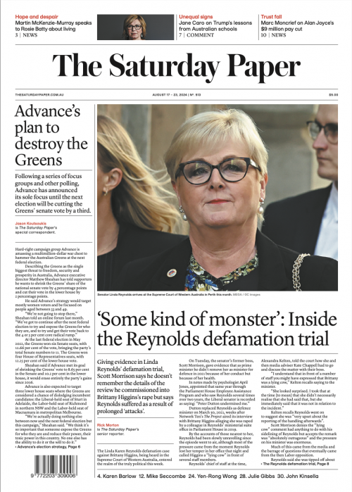 Read edition August 17 – 23, 2024 