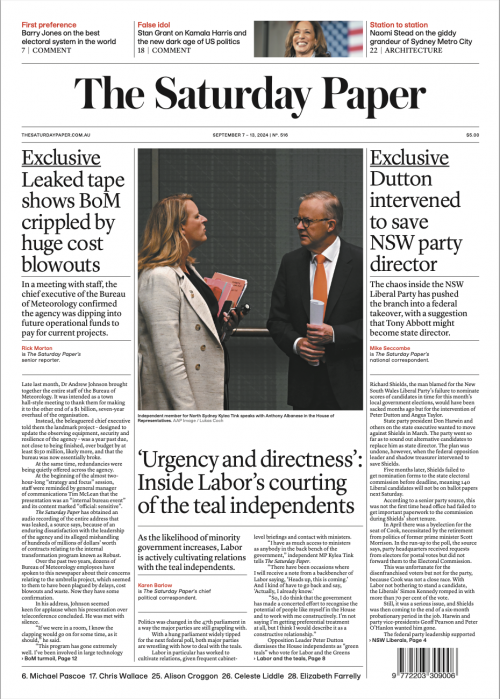 Read edition September 7 – 13, 2024 