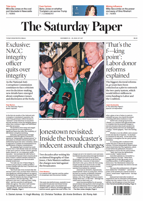 Read edition November 23 – 29, 2024 