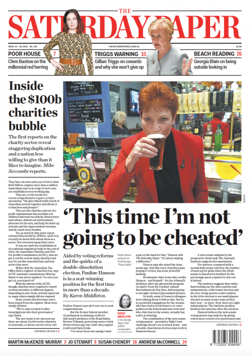 Read edition April 23–29, 2016 