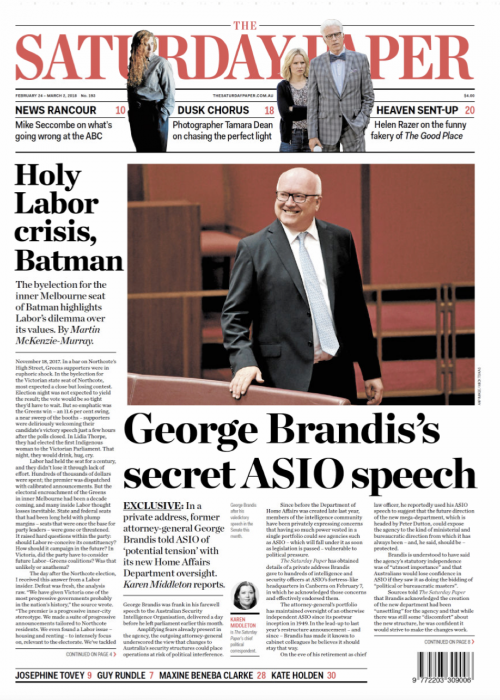 Read edition February 24 – March 2, 2018 