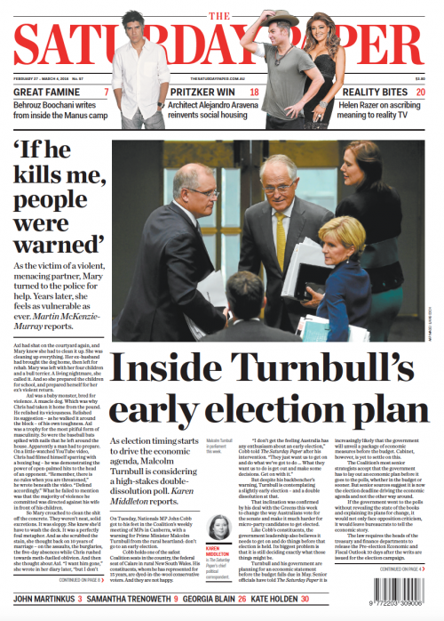 Read edition February 27 – March 4, 2016 