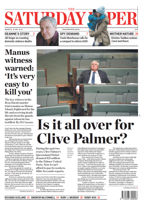 Read edition January 23 – 29, 2016 