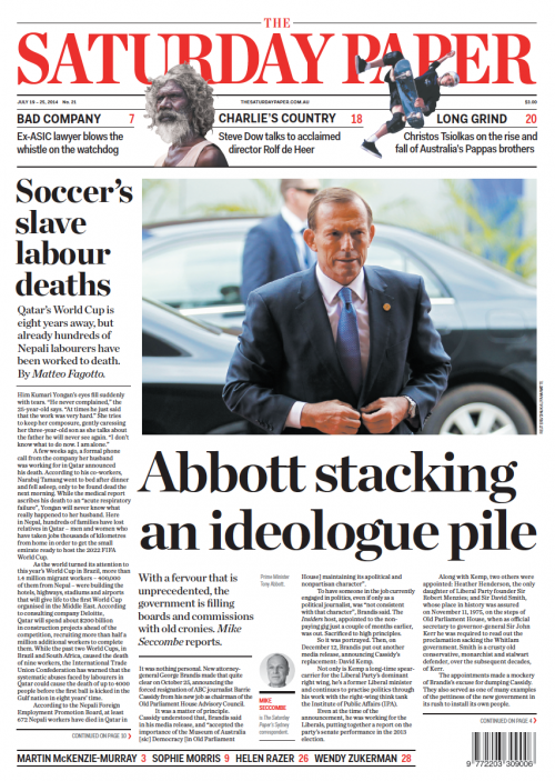 Read edition July 19 - 25, 2014 