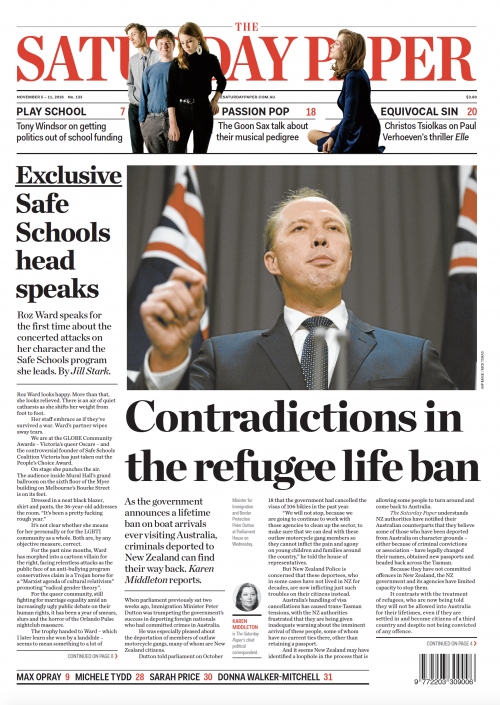 Read edition November 5–11, 2016 