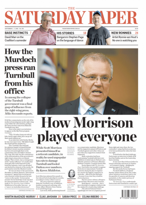 Read edition September 1 – 7, 2018 