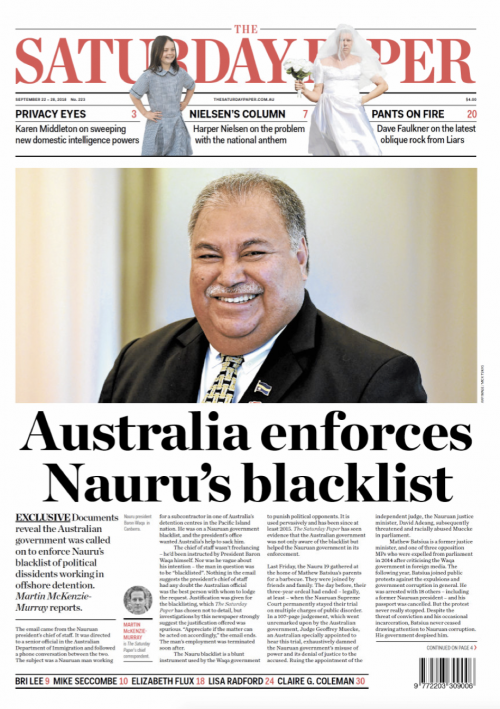 Read edition September 22 – 28, 2018 